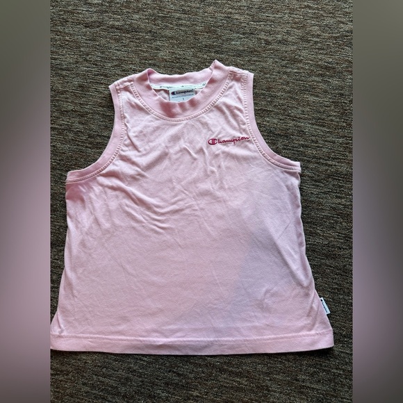Champion Women's Crewneck Muscle Tank Pink Size small - Picture 2 of 8